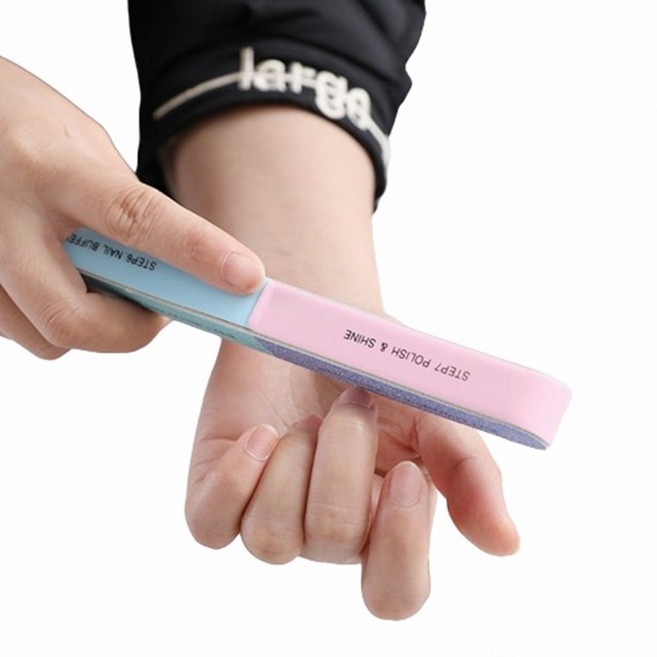 휴대용 광택 네일 매니큐어 도구 211, 3개