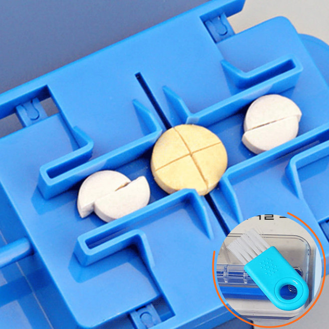 약 자르기 알약 커팅기 절단기 4등분 2등분 반 조각 쪼개기 나누기 컷팅 소분 이등분 사등분, 1개