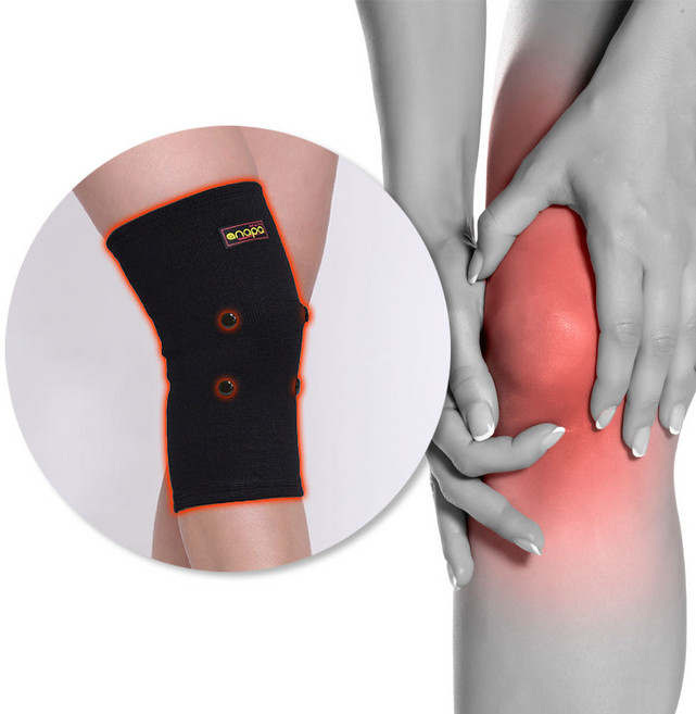 안아파 의료용 자석 무릎보호대 자기발생기, 1개