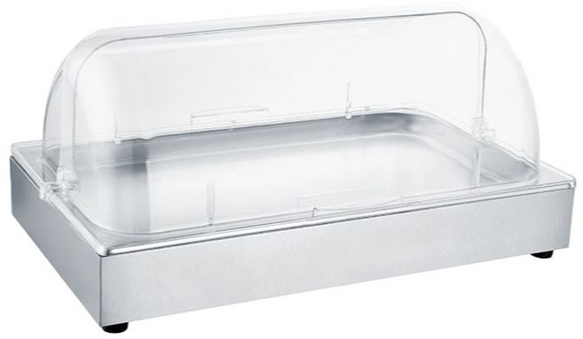 미니쇼케이스 냉장 식당용 음식 이동식 초밥 뷔페 차가운 야채 랙 디스플레이, H. 싱글 6.5cm 냉장형