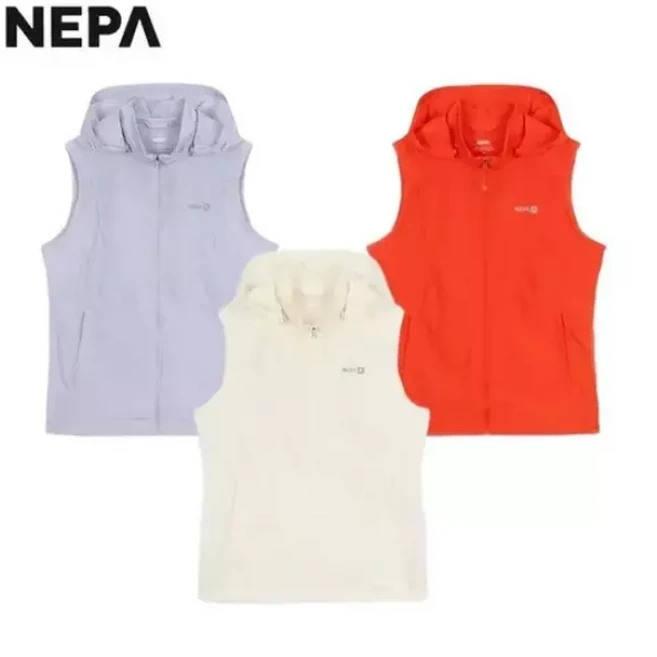 네파 NC괴정점 여름용 춘추용 여성 스테이 스트레치 우븐 방풍 베스트 조끼 (7L41402)