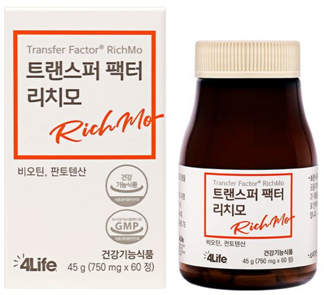 (무료배송 당일출고)포라이프 트랜스퍼 팩터 리치모 60정, 1개