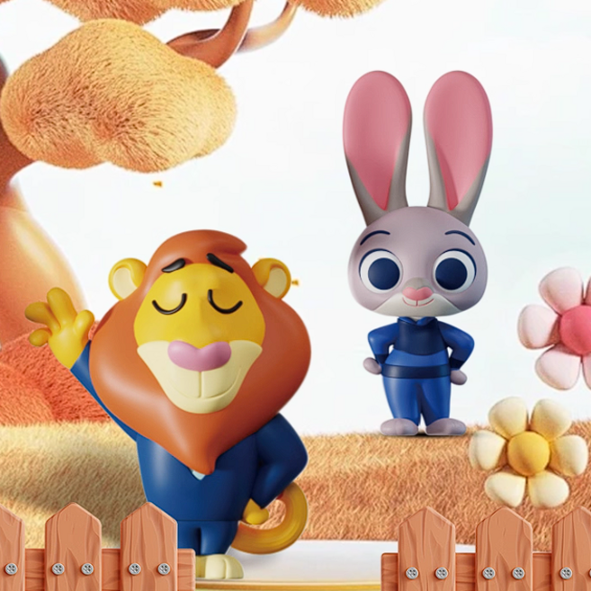 코코핑크 주토피아 쌀알 피규어 12개입 풀박스 디즈니 초미니 가챠