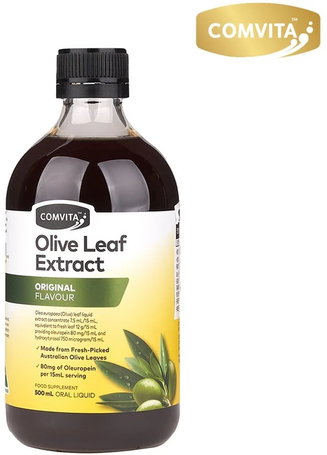 콤비타 호주 올리브잎 추출액 500ml (올러유러핀 함유), 2개 - 쿠팡