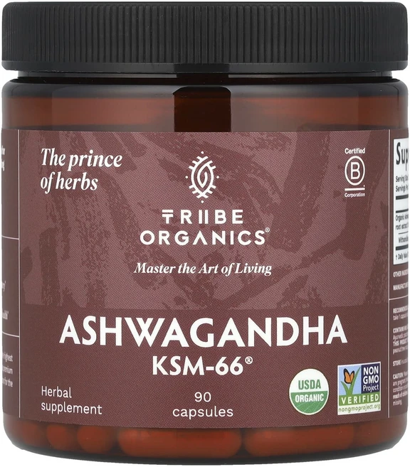 몸관리하세요 겨울입니다 Tribe Organics 아슈와간다 KSM-66® 캡슐 90정 특별관리진행, TribeOrganics아슈와간다KSM66캡슐90정, 1개 - 쿠팡