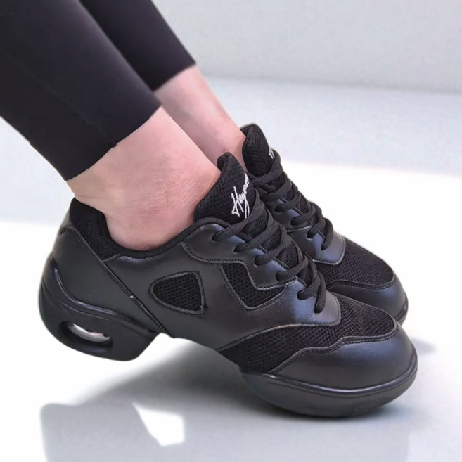 라라디바즈 헤이무브 H1 발 편한 초경량 에어쿠션 분리창 라인 재즈 줌바 댄스화 운동화