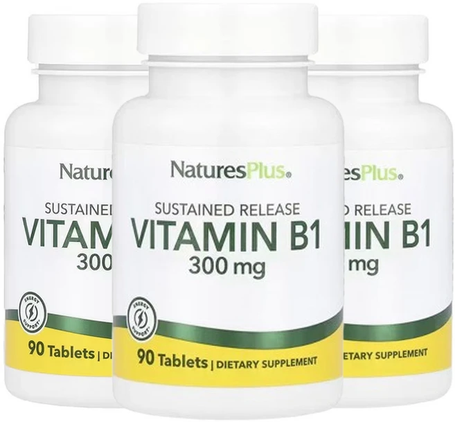 네이쳐스플러스 비타민 B-1 300mg 90정, 3개 - 쿠팡