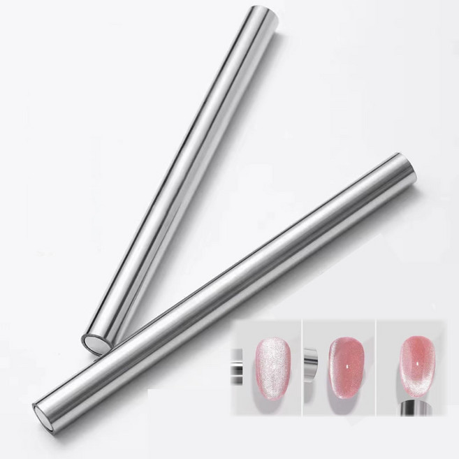 별오점 초강력 하트 네일 자석 고강도 젤 마그네틱 강력 막대 아트 롱 몽둥이 원기둥 빅 스틱바, 1개