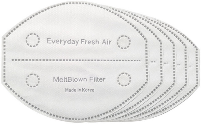 K2 Safety 숨편한 가드스카프 교체형 3중MB필터 10매