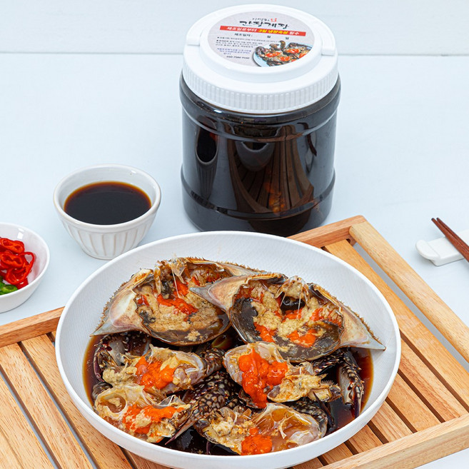 미남밥상 국산프리미엄 간장게장 양념게장 국산암꽃게, 1.3kg, 1개, 1.3kg