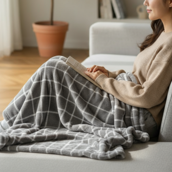 보들이 고밀도 극세사 담요 블랭킷