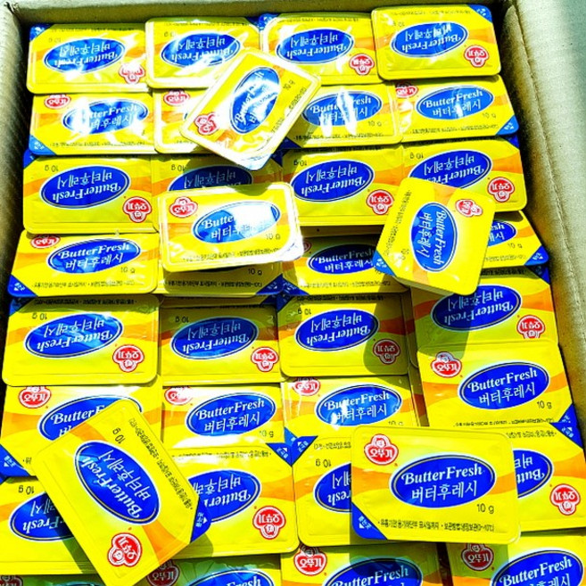 신일푸드(오뚜기)버터후레시 10g(31개입) 일회용 딸기쨈 12g X 48개입 2종골라담기, 310g, 1개, 01_오뚜기 일회용 버터 31개입