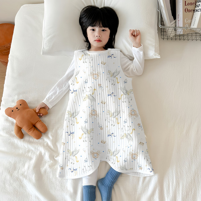 HO-OH 아기 수면조끼 아동용 유아 순면 사계절 실내조끼