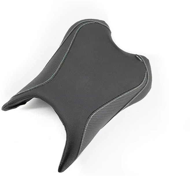 합성 프론트 카울 쿠션 500 패드 가죽 Z Z500 솔로 승객 뒷좌석 시트 완전 라이더, Front Bla 2, 1개