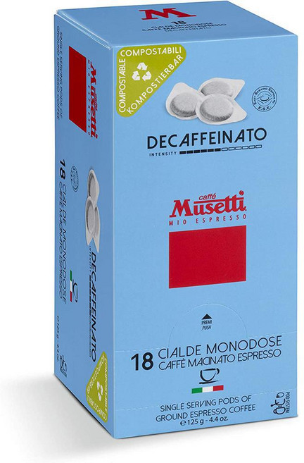 Musetti 일본직구 무세티 데카페 카페팟 18 아라비카 55% 랍스터 45% MP18DC팟캡슐, 사이즈