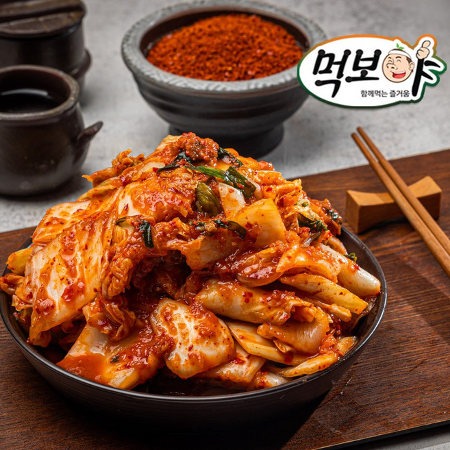 [먹보야]원 식당용 겉절이 칼국수 대용량 배추겉절이, 1개, 5kg