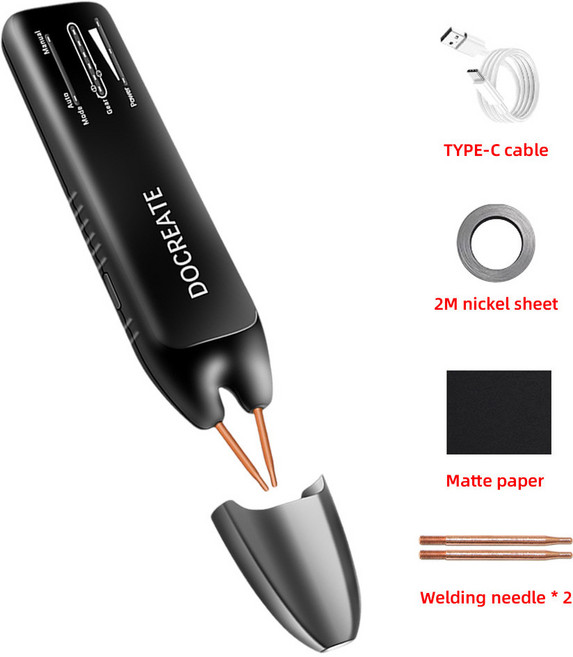 휴대용 배터리 스폿 용접기 DIY 핸드헬드 11 기어 조절 가능 18650 리튬 자동, 1개, 1) 11 Gears Set