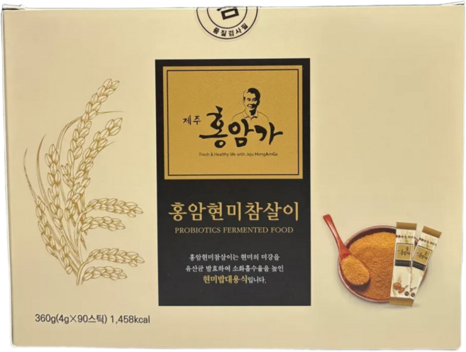 제주홍암가 곡물효소 현미 유산균발효 프로바이오틱스 스틱형, 90개, 4g