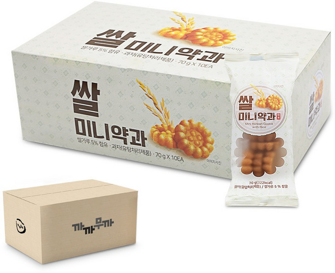동화 쌀미니약과 70g, 80개