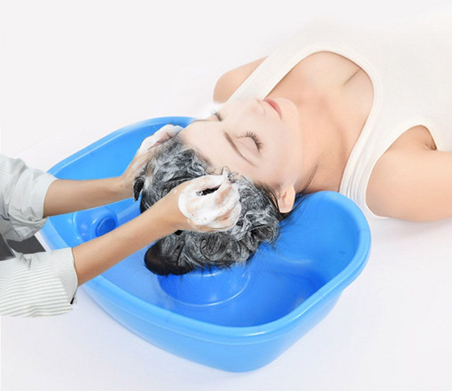 간이 목욕 보조 노인목욕 샴푸 의자 입원준비물 머리감기, 상세페이지 참조, 1개