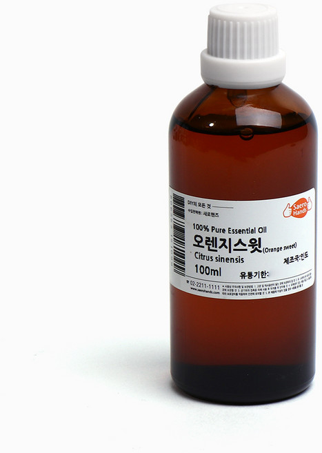 새로핸즈 천연 아로마 에센셜오일 스위트 오렌지오일 100ml, 단품, 1개