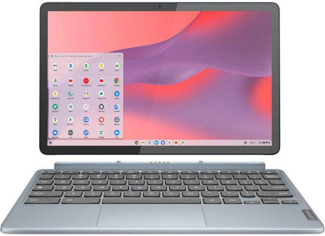레노버 11 0in 아이디어패드 터치 듀엣 3 크롬북 Snapdragon 7cG2 / 4G RAM / 128G eMMC 256GB SD 카드