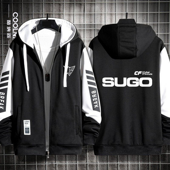 f1 사이버포뮬러 아스라다 러닝 바람막이 바이크 후드집업 긴팔 점퍼 자켓