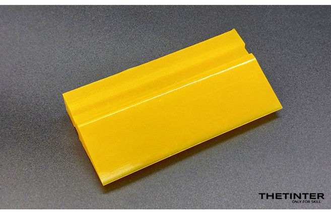 KTM 사각 옐로우 스퀴지 (10CM) 썬팅도구 용품 더틴터 틴팅공구, 1개