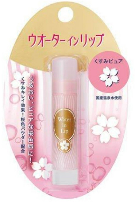 SHISEIDO 資生堂 保濕護唇膏, 1入, 3.5g, 櫻花款