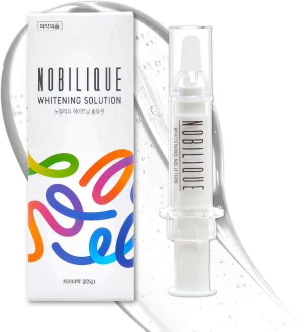 노빌리끄 셀프 치아미백제 주사기형, 5g, 1개