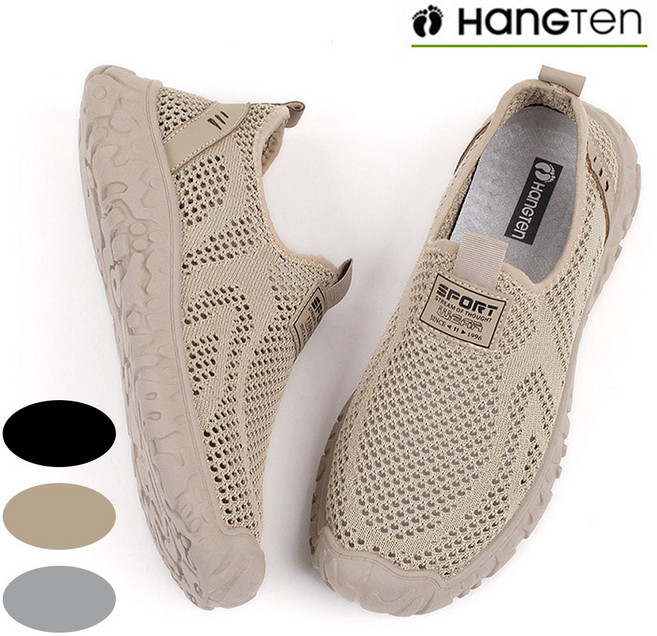 행텐 시원한 남자 메쉬 망사 슬립온 여름슬립온 통풍 발편한 패션슬립온 HMS-05615 논슬립창