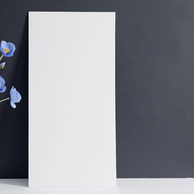 무광 방수 방습 폼블럭 단열벽지 접착식 포인트인테리어 멀티 컬러 (30x60cm), 스노우 화이트 FG001