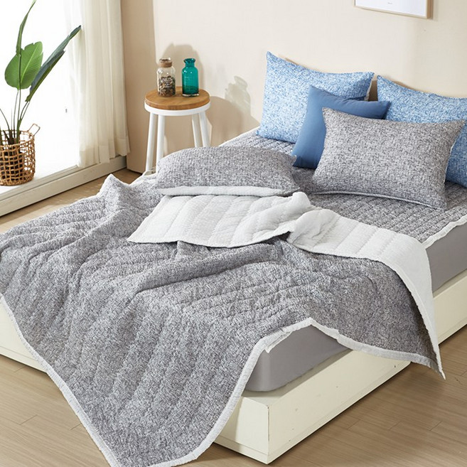 국내산 미스트 여름이불D/Q＋여름패드Q＋베개커버50X70 1＋1