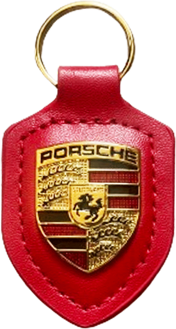 포르쉐 방패 키링 키홀더, 방패키링, 14 레드