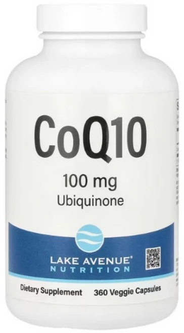 Lake Avenue Nutrition BioPerine 함유 CoQ10 100mg 베지 소프트젤 150정, 360정, 1개 - 쿠팡