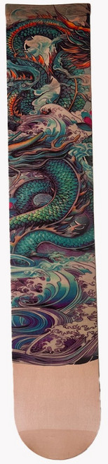 刺青絲襪 紋身絲襪 花腿絲襪