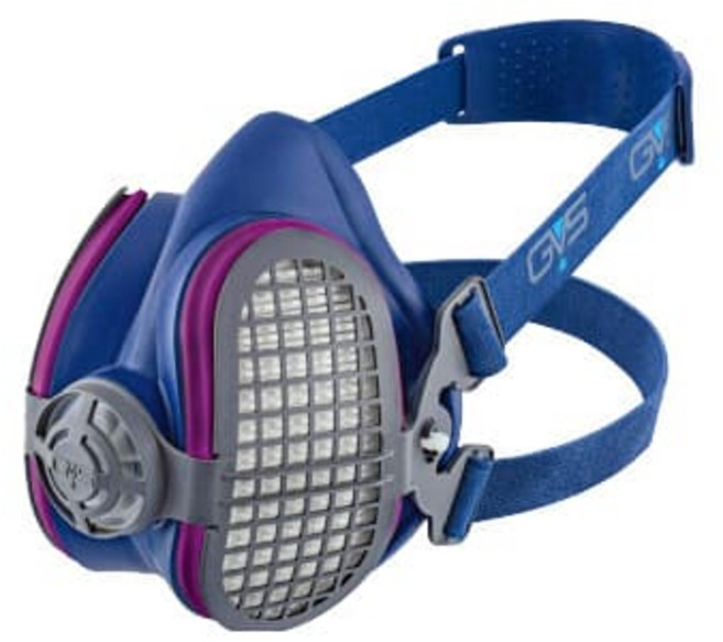 GVS 일립스 P100 방진 탈취 마스크 필터교체형 안전마스크, SPR451 특급 소형 SM, 선택안함