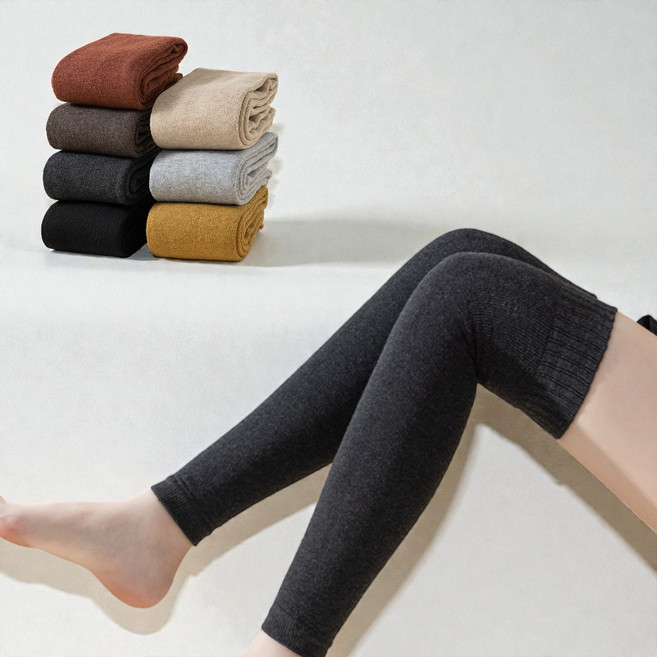 여성 니트 롱 45cm 레그워머 발토시 다리 무릎 보온 발목토시