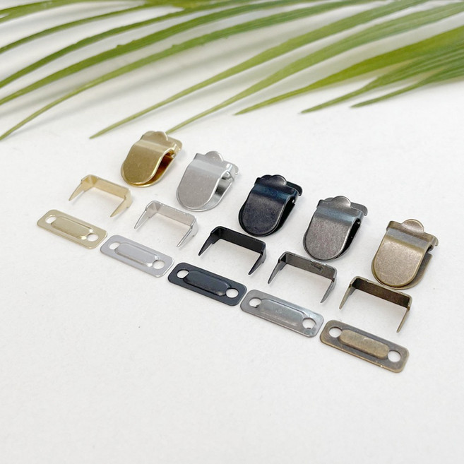 헤세드 NEW) 간편 고정 후크 고리 마이깡 바지후크 치마후크(4쌍), 5컬러전부(20쌍)