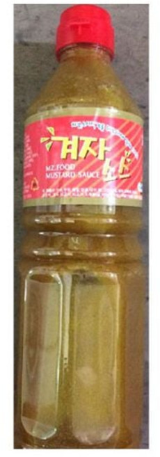 맛죤겨자소스매운맛 1kg_202599989EA, 1kg, 1개