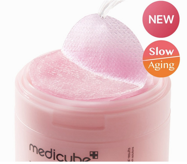 메디큐브 피디알엔 PDRN 핑크 콜라겐 겔 토너 패드, 1개