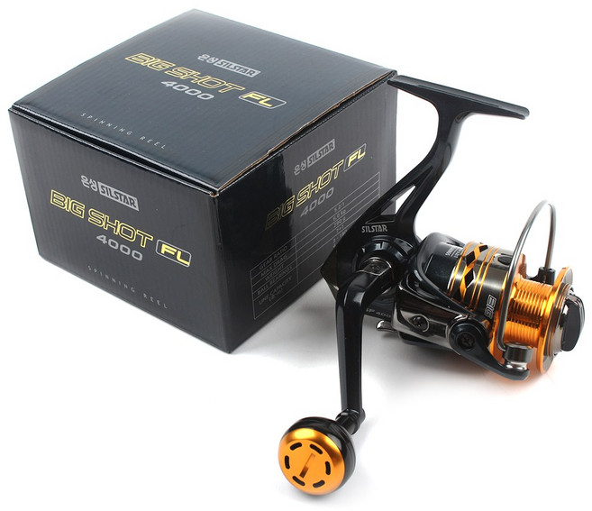 은성사 8볼베어링 스피닝릴 빅샷 원투낚시대 바다낚시대 릴낚시대 원투대 전용 릴, 4000