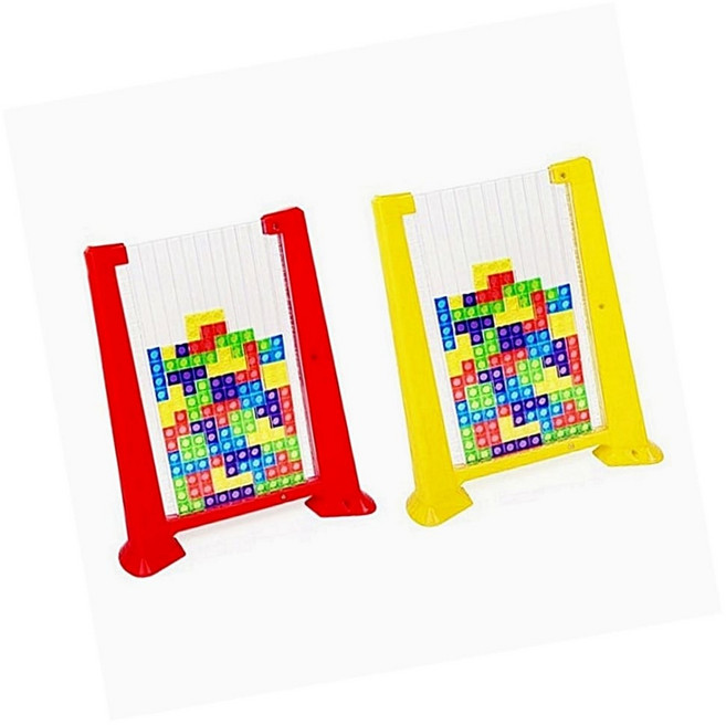 테트리스 쌓기 블록 게임 퍼즐놀이 (랜덤) 온가족놀이 보드게임 테트리스게임 블록쌓기