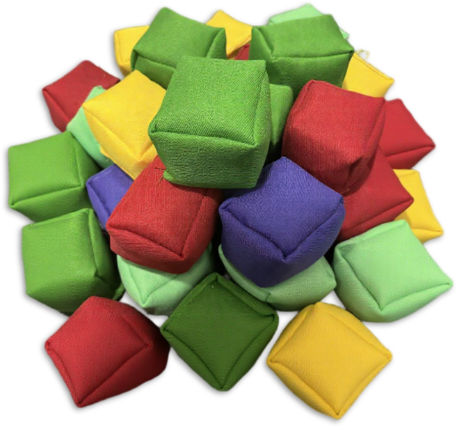 이음모음 콩주머니 모음, 사각 30개, 3세트