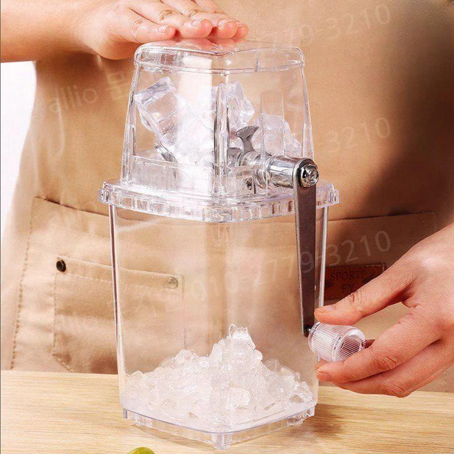 가정용 각얼음부시기 수동 얼음 분쇄기 그라인더 파쇄기 봉지 빙수기, A. 각얼음 분쇄기(스틸블레이드) 투병