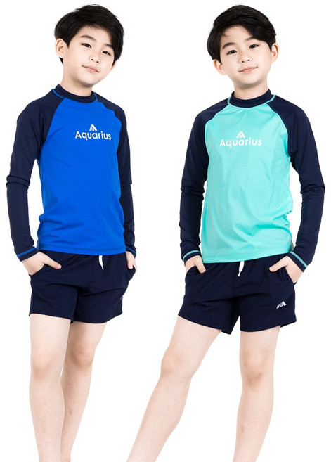 아쿠아리우스 아동 수영복 AQ17-TS01 상하세트