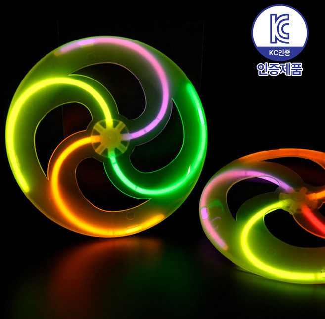 로앤제이 야광봉 야광 소품 스틱 팔찌 클럽 콘서트 축제 할로윈 파티용품, 1개, UFO