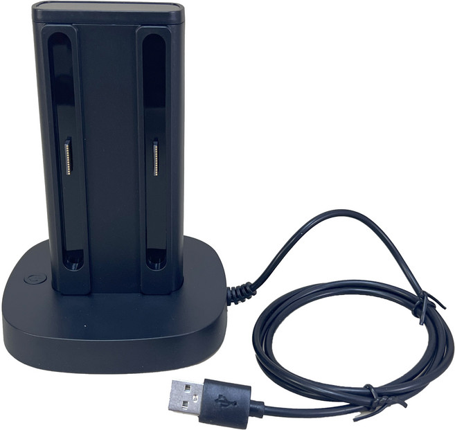 IINE 遊戲手把充電座 支援 NS Joy-Con, 黑色, 1個, 良值 Switch2經典4充 L1103