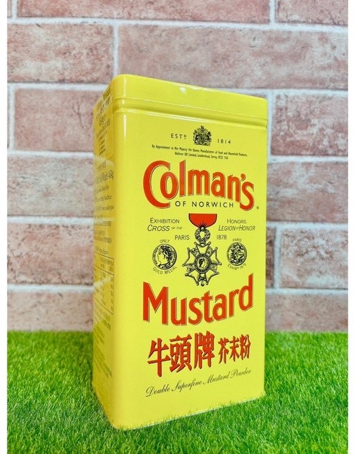 Colman's 牛頭牌 黃芥末粉 454g, 1個