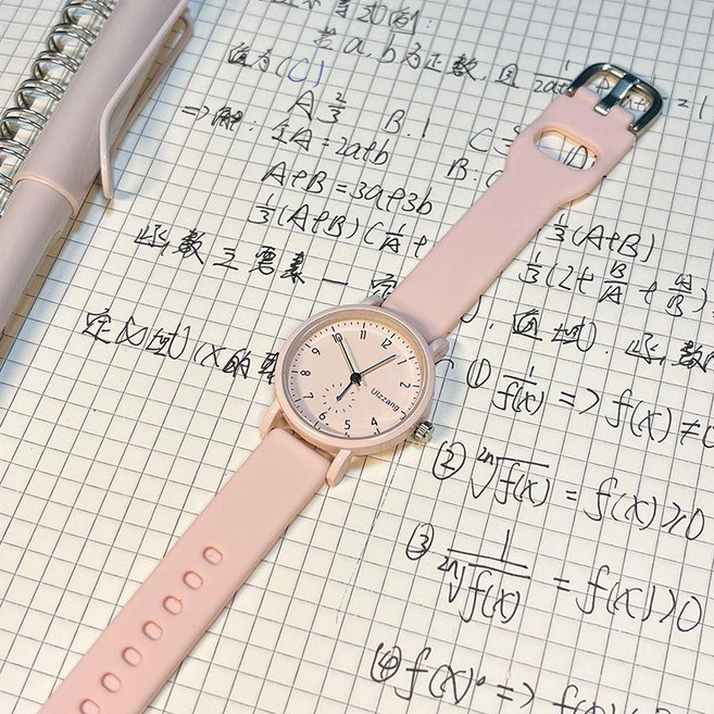 簡約數字石英錶女款